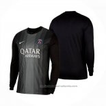 Camiseta Paris Saint-Germain Portero 1ª Manga Larga 25/26 Negro