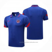 Camiseta Polo del Atletico Madrid 22/23 Azul