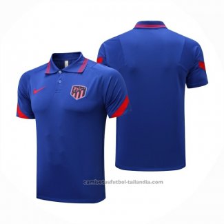 Camiseta Polo del Atletico Madrid 22/23 Azul