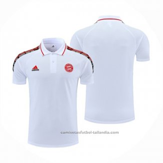 Camiseta Polo del Bayern Munich 22/23 Blanco