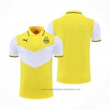 Camiseta Polo del Borussia Dortmund 22/23 Amarillo y Blanco