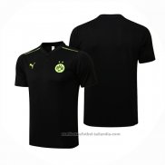 Camiseta Polo del Borussia Dortmund 22/23 Negro