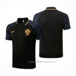 Camiseta Polo del Portugal 22/23 Negro