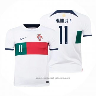 Camiseta Portugal Jugador Matheus N. 2ª 2022