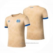 Camiseta Pre Partido del El Salvador 2025 Amarillo