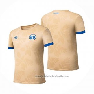 Camiseta Pre Partido del El Salvador 2025 Amarillo