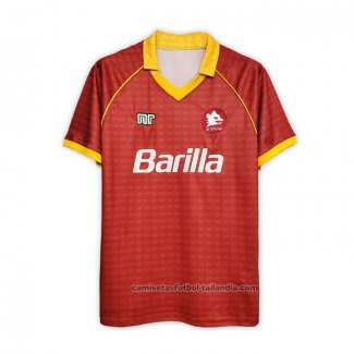 Camiseta Roma 1ª Retro 1990-1991