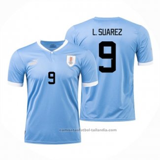 Camiseta Uruguay Jugador L.Suarez 1ª 2022