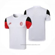 Camiseta de Entrenamiento AC Milan 21/22 Blanco
