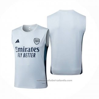 Camiseta de Entrenamiento Arsenal Sin Mangas 25/26 Gris