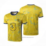 Camiseta de Entrenamiento Chelsea 22/23 Amarillo