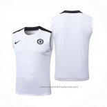 Camiseta de Entrenamiento Chelsea Sin Mangas 25/26 Blanco