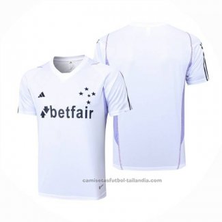 Camiseta de Entrenamiento Cruzeiro 23/24 Blanco