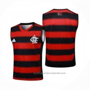 Camiseta de Entrenamiento Flamengo Sin Mangas 25/26 Negro Rojo
