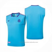 Camiseta de Entrenamiento Real Madrid Sin Mangas 25/26 Azul
