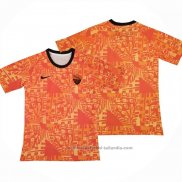 Camiseta de Entrenamiento Roma 2022 Naranja