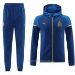 Chandal con Capucha del Olympique Marsella 23/24 Azul