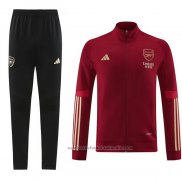 Chandal de Chaqueta del Arsenal 23/24 Rojo