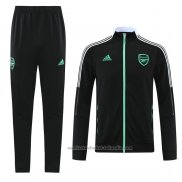 Chandal de Chaqueta del Arsenal 21/22 Negro