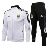 Chandal de Chaqueta del Benfica 21/22 Blanco