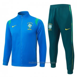 Chandal de Chaqueta del Brasil Nino 26/27 Azul