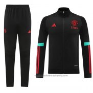 Chandal de Chaqueta del Manchester United 23/24 Negro