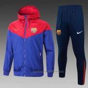 Chandal de Rompevientos del Barcelona 24/25 Azul