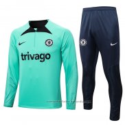 Chandal de Sudadera del Chelsea 22/23 Verde