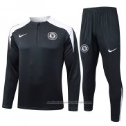 Chandal de Sudadera del Chelsea 25/26 Negro