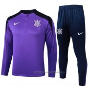 Chandal de Sudadera del Corinthians 24/25 Purpura
