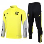 Chandal de Sudadera del Flamengo 24/25 Amarillo