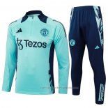 Chandal de Sudadera del Manchester United 24/25 Verde