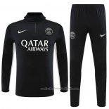 Chandal de Sudadera del Paris Saint-Germain 23/24 Negro