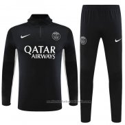 Chandal de Sudadera del Paris Saint-Germain 23/24 Negro