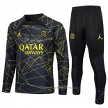 Chandal de Sudadera del Paris Saint-Germain Jordan 23/24 Negro