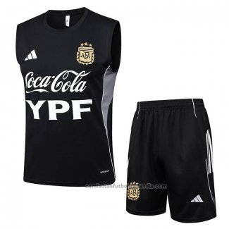 Chandal del Argentina Sin Mangas 25/26 Negro