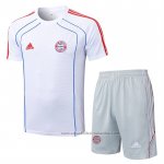Chandal del Bayern Munich Manga Corta 25/26 Blanco - Pantalon Corto
