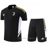 Chandal del Juventus Manga Corta 22/23 Negro - Pantalon Corto