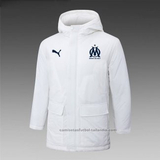 Chaqueta Invierno del Olympique Marsella 24/25 Blanco