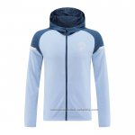Chaqueta con Capucha del Manchester City 24/25 Azul