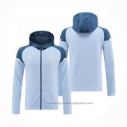 Chaqueta con Capucha del Manchester City 24/25 Azul