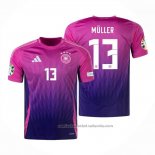 Camiseta Alemania Jugador Muller 2ª 2024