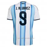 Camiseta Argentina Jugador Julian Alvarez 1ª 2026