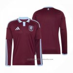 Camiseta Aston Villa 1ª Manga Larga 26/27