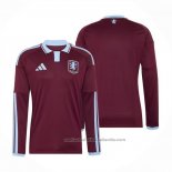 Camiseta Aston Villa 1ª Manga Larga 26/27
