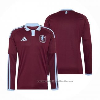 Camiseta Aston Villa 1ª Manga Larga 26/27
