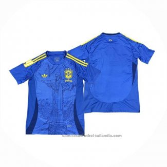 Tailandia Camiseta Brasil Jesus 25/26 Azul