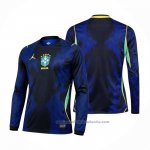 Camiseta Brasil 2ª Manga Larga 2026