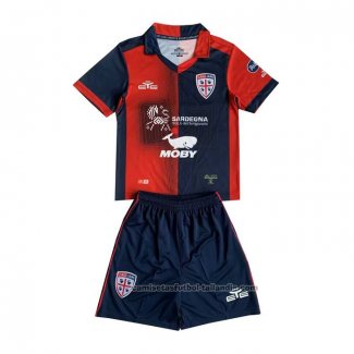 Camiseta Cagliari Calcio 1ª Nino 23/24