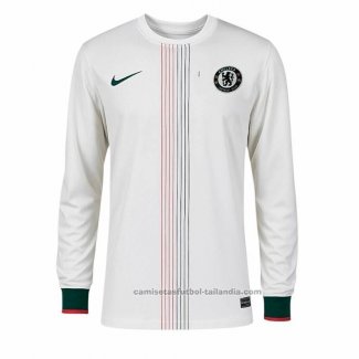 Camiseta Chelsea 2ª Manga Larga 25/26